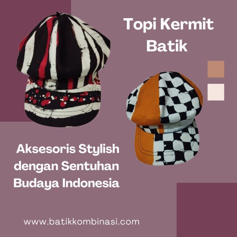 Topi Kermit Batik